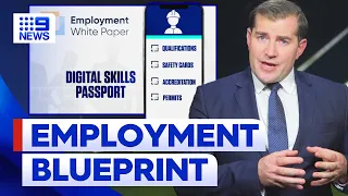 Federal government set to unveil a national skills passport  | 9 News Australia