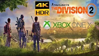The Division 2 Xbox One X 4K HDR Gameplay UHD Walkthrough Part 1
