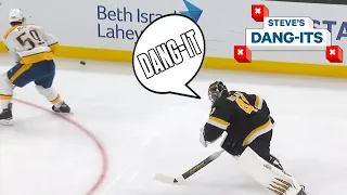 NHL Worst Plays Of The Week: Stay In Your Net! | Steve’s Dang-Its