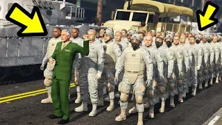 GTA 5 - Playing as the Army! (very powerful)