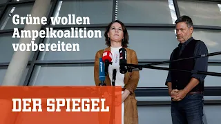 Grüne wollen Ampelkoalition vorbereiten | DER SPIEGEL