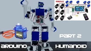 How to Make Arduino Humanoid Robot Part-2 | Robot Yasash