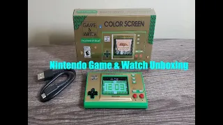 Nintendo 2021 Game & Watch: The Legend of Zelda Unboxing