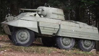 Tiny M8 Greyhound Kills Massive King Tiger Tank - The Impossible Defense of St. Vith