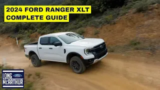 All Standard and Optional Equipment on the 2024 FORD RANGER XLT