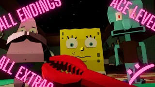 Around the Clock at Bikini Bottom, ??? - Ace + All Extras and Endings.