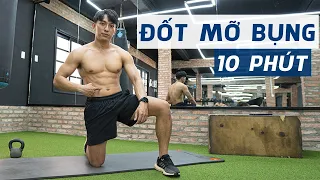 10 PHÚT TẬP BỤNG TOÀN DIỆN | XÂY DỰNG CƠ BỤNG SĂN CHẮC | Abs workout