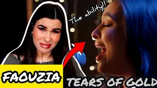 FIRST REACTION to Faouzia-Tears of Gold (Stripped)