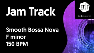 Smooth Bossa Nova Jam Track in F minor "Ocean Breeze" - BJT #54