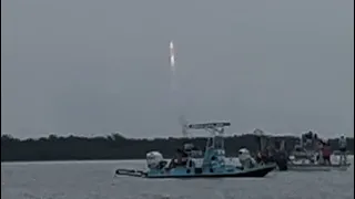 SpaceX Starship Test Flight 4 from Texas Laguna Madre Angle