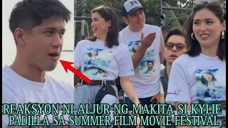 JUST IN! ALJUR ABRENICA GANITO ANG REAKSYON NG MAKITA SI KYLIE PADILLA SA MMFF 2023