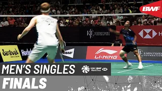 KFF Singapore Open 2023 | Anders Antonsen (DEN) vs. Anthony Sinisuka Ginting (INA) [2] | F