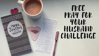 FREE Pray For Your Husband Challenge | Prayer Journal Flip Through | Creative Faith & Co.