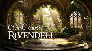 Journey to Rivendell, Elvish home interior & Tranquil Elvish Music  #lotr #ambientmusic