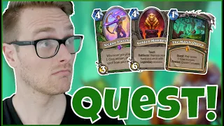 Hearthstone | On a QUEST for LEGENDARY Minions! | Wild Quest Hunter | Saviors of Uldum