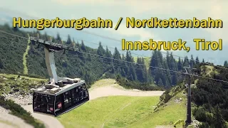 Hungerburgbahn / Nordkettenbahn, Innsbruck, Tirol (4K)