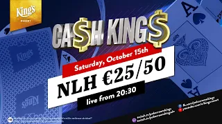 Ca$h King$ Special - NLH Cash Game €25/€50 live aus dem King´s Resort - Stefan Hachmeister!