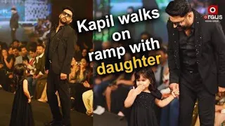 Kapil Sharma Daughter Anayra Sharma Cute Ramp Walk At Beti Fashion Show 2023 #kapilsharma