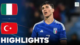 Italy vs Turkey | Highlights | U21 Euro Qualification 26-03-2024