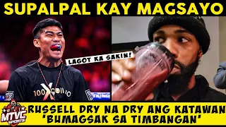 *ANGAS ng PINOY* MAGSAYO Binanatan KALABAN | RUSSELL DELIKADO Sobrang ang KATAWAN