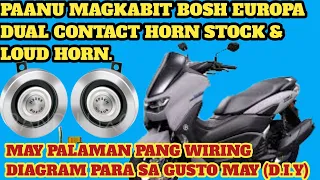 PAANU MAGKABIT BOSH EUROPA SA NMAX V2 | D'BEST NA PWESTO | WIRING DIAGRAM PARA SA GUSTO MAG D.I.Y