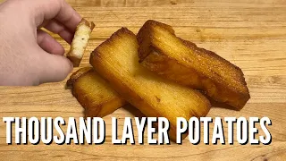 1000 layer potatoes (potato pavé) blew my mind.