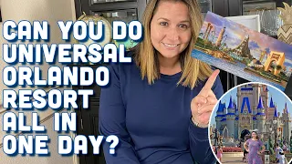 Can You Do Universal Orlando Resort All In One Day? - Universal Studios & Islands of Adventure