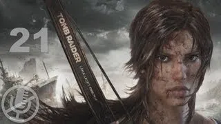 Tomb Raider 2013 прохождение на высоком #21 — Старина Грим