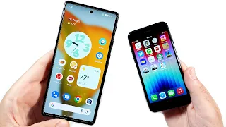 10 Ways Pixel 6A is better than iPhone SE!