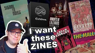 7 RPG zines for Zine Month I’m excited about! || RPG Zines