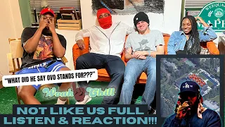 Not Like Us: Line-By-Line Reaction & Breakdown!!! | Woah Chill Podcast