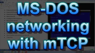 MS-DOS networking with mTCP