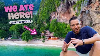 5 STAR THAI DINING EXPERIENCE in KRABI 🇹🇭 WORTH IT OR NOT? Rayavadee Railay Beach