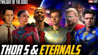 Eternals 2 Plans Merged Into Thor 5: MCU Gods Team Up for Cosmic Event in Phase 6? - Celestials Saga