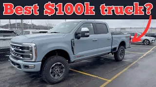 My 2024 Ford F-350 Platinum Tremor High output Diesel finally came in! Should I take it? MPG loop