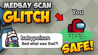 How to do Medbay Scan Glitch in Among Us