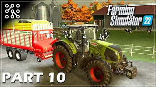 Stavba kravínu - chov krav #10| Farming Simulator 22 | Lets play | Česky