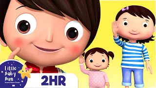 Learn Numbers - Finger Family Song! + 2 HOURS of Nursery Rhymes and Kids Songs | Little Baby Bum