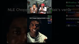 #NLEChoppa rapping #KodakBlack verse of Angel Pt 1 on #KaiCenat livestream #FastX #jimin #jiminbts