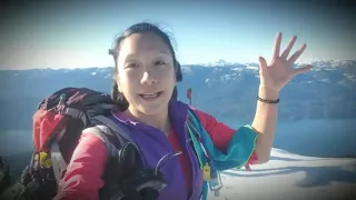 Slollicum Peak, Harrison Hot Springs BC #hiking #snowshoeing  #peakbagging #summit #mountain #amytso