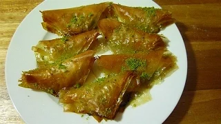 Baklava mit Grießpudding Füllung-Söbiyet