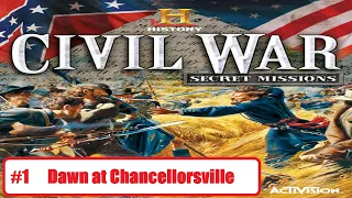 HISTORY Civil War: Secret Missions [P1] [Dawn at Chancellorsville] NoCommentary Walkthrough Gameplay