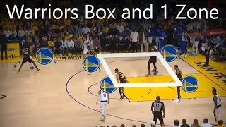 Warriors Box And 1 Zone Defense vs Mavericks