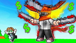 Spending $100,000 for the ULTIMATE Chainsaw Man Roblox Characters!