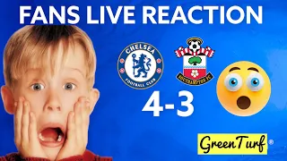 CHELSEA FANS LIVE  REACTION TO PENALY SHOOTOUT KEPA THE HERO ~ [CHELSEA 4-3 SOUTHAMPTON]