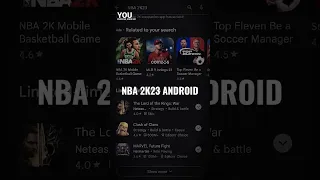 NBA 2K23 ANDROID