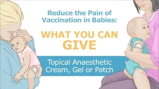 Reduce vaccination pain in babies - Part 4: Topical Anaesthetics