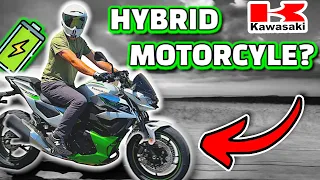 Kawasaki Z-7 Hybrid | New Kawasaki Ninja 7 Hybrid Engine Details | New Kawasaki Hybrid is Automatic