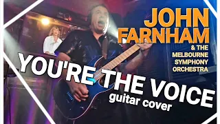 John Farnham - You're The Voice guitar cover. Melbourne Symphony Orchestra version #australia