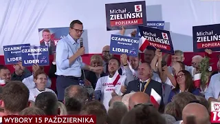 Premier Morawiecki: PO zgodziłaby się natychmiast na nielegalną imigrację